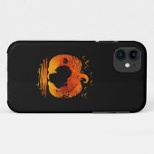 サンクスギビング・ターキー・コスチューム・パンプキン・秋 Case-Mate iPhoneケース (裏面(横))