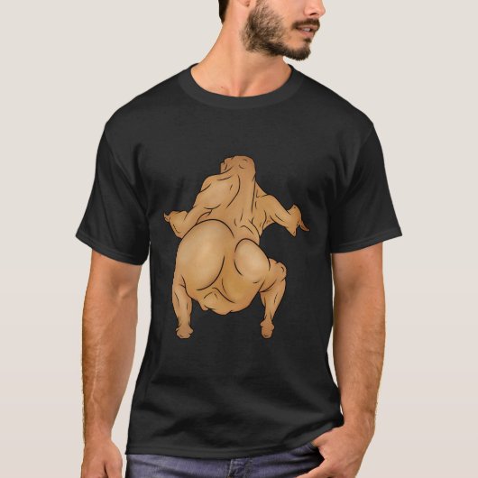 サンクスギビング・ターキー・ベーシック・ダークTシャツ Tシャツ (正面)