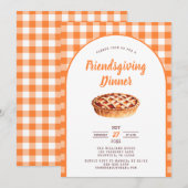 サンクスギビング・ディナー招待状 招待状 (正面/裏面)