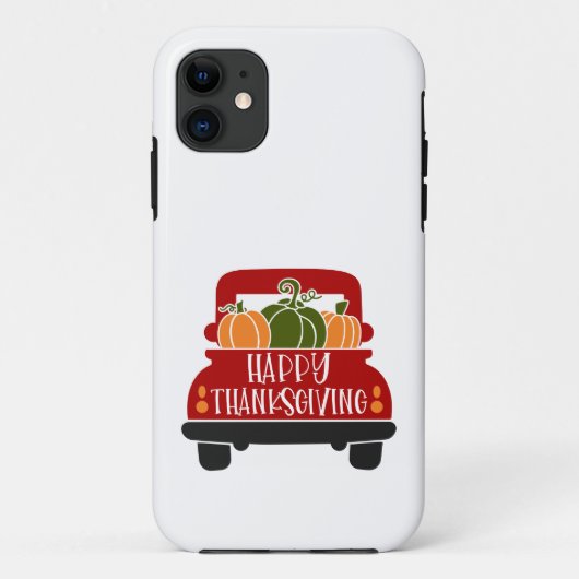 サンクスギビング トラック Case-Mate iPhoneケース (裏面)