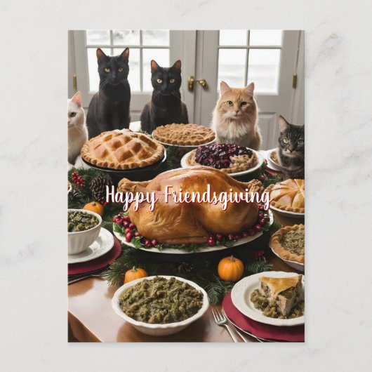 サンクスギビング・フィースト ポストカード (正面)