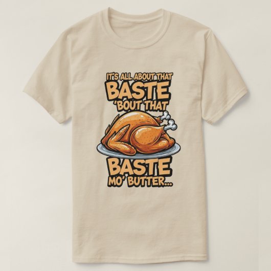 サンクスギビング ベーシックTシャツ Tシャツ (デザイン正面)