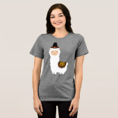 サンクスギビング ラマ トライブレンドTシャツ (正面全面)