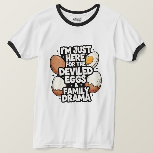 サンクスギビング リンガー Tシャツ (デザイン正面)
