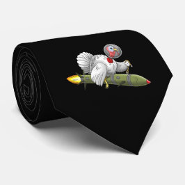 サンクスギビング ロケットターキー ネクタイ
