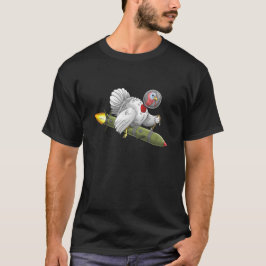 サンクスギビング ロケットターキー Tシャツ