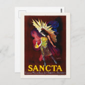 サンクタリキュールフランスヴィンテージポスター1925 ポストカード (正面/裏面)