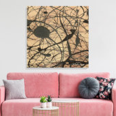 サンクチュアリインスパイア抽象芸術 キャンバスプリント (インサイチュ (リビング))