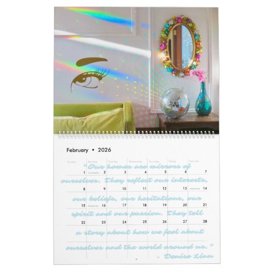 サンクチュアリスタイル2021カレンダーby the宇宙クイーン カレンダー (2月 2026)