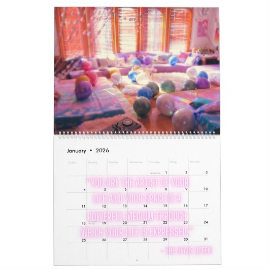 サンクチュアリスタイル2021カレンダーby the宇宙クイーン カレンダー (1月 2026)