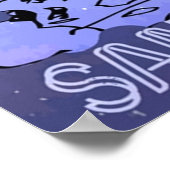 サンクチュアリ・ムーンの上昇と秋 ポスター (角)