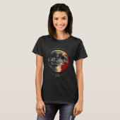 サンクチュアリ・ムーンの上昇と秋 Tシャツ (正面フル)