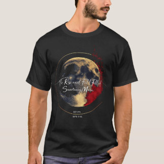 サンクチュアリ・ムーンの上昇と秋 Tシャツ