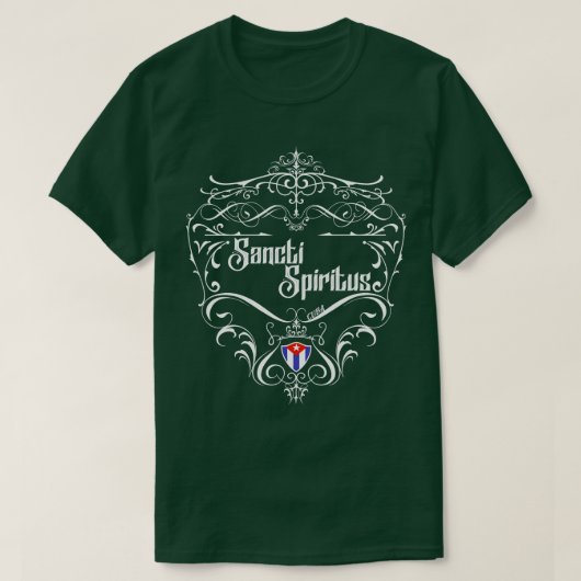 サンクティスピリタスヴィンテージデザイン1 Tシャツ (デザイン正面)