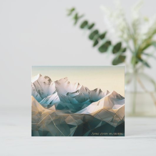 サンクトアントンアムアルベルグ ポストカード (スタンド正面)