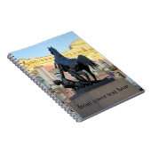 サンクトペテルブルクのアニチコフ橋を彫刻 ノートブック (右側)