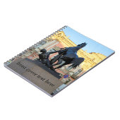 サンクトペテルブルクのアニチコフ橋を彫刻 ノートブック (左側)
