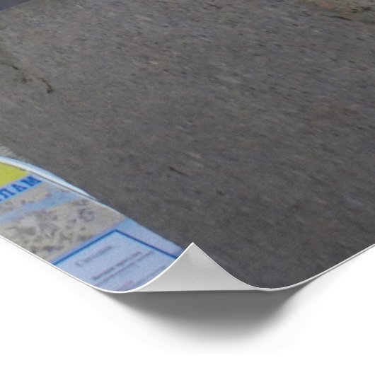 サンクトペテルブルクのアニチコフ橋を彫刻 ポスター (角)