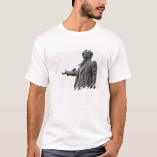 サンクトペテルブルクのアレクサンドルプーシキン像 Tシャツ
