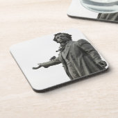 サンクトペテルブルクのアレクサンドル・プシュキン像 コースター (左側)