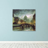 サンクトペテルブルクのイルミネーション， 1869 キャンバスプリント (インサイチュ (ウッドフロア))