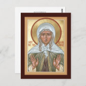 サンクトペテルブルクのサンクセニア祈りの言葉カード ポストカード (正面/裏面)