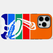 サンクトペテルブルクの旗のApple iPhone 16 Pro Maxケース Case-Mate iPhoneケース (裏面 (横))