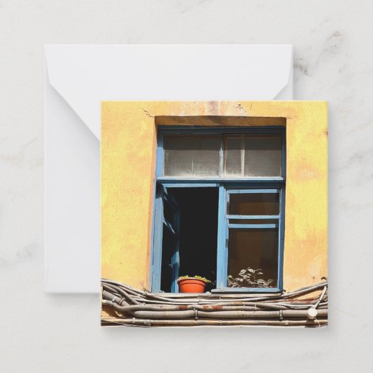 サンクトペテルブルクの窓 ノートカード (正面)