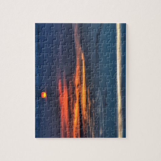 サンクトペテルブルクビーチフロリダサンセット ジグソーパズル (縦)