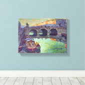 サンクトペテルブルクロシアのの見解 キャンバスプリント (インサイチュ (ウッドフロア))