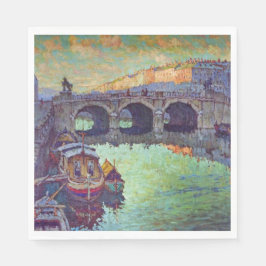 サンクトペテルブルクロシアのの見解 スタンダードランチョンナプキン