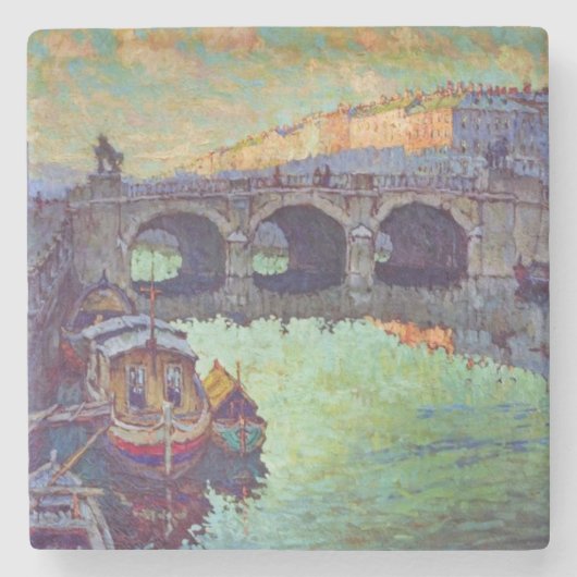 サンクトペテルブルクロシアのの見解 ストーンコースター (正面)