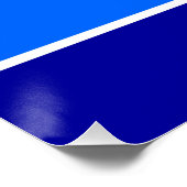 サンクトペテルブルク国旗を掲げた愛国的な壁のポスター ポスター (コーナー)