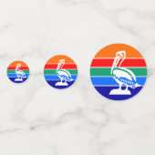 サンクトペテルブルク州旗を持つテーブル紙吹雪 コンフェッティ (正面)