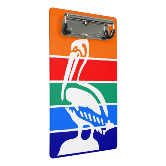 サンクトペテルブルク州旗を持つミニクリップボード ミニクリップボード (アングル)