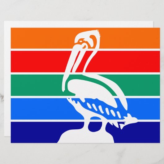 サンクトペテルブルク州旗を持つレターヘッド レターヘッド (正面/裏面)