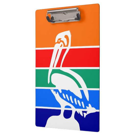 サンクトペテルブルク州旗を持つ愛国的なクリップボード クリップボード (左)
