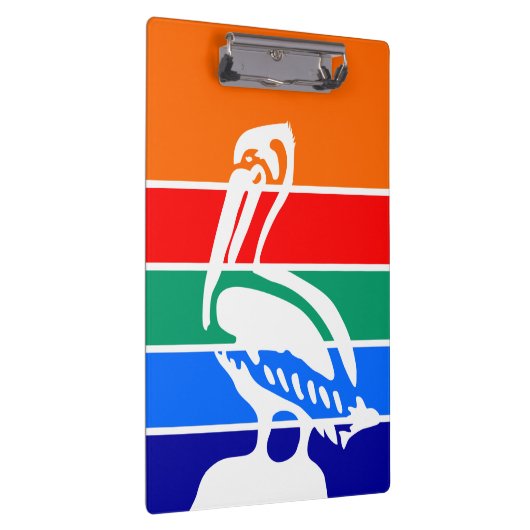 サンクトペテルブルク州旗を持つ愛国的なクリップボード クリップボード (右)