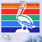 サンクトペテルブルク州旗を掲げたチラシ チラシ (シングル)