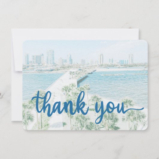 サンクトペテルブルク桟橋サンキューカード サンキューカード (正面)