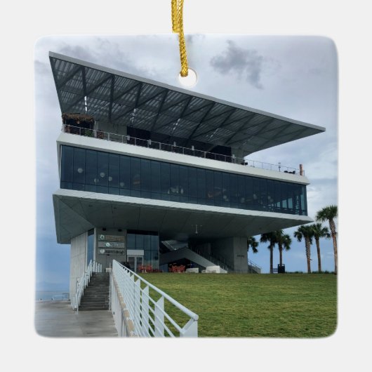 サンクトペテルブルク桟橋 セラミックオーナメント (正面)