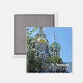サンクトペテルブルク聖母教会 マグネット (正面/裏面)