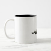 サンクトペテルブルク·アレクサンデル·プーシキン像 ツートーンマグカップ (左)