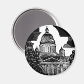 サンクトペテルブルク – サンアイザック大聖堂マグネット マグネット (正面/裏面)