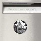 サンクトペテルブルク – サンアイザック大聖堂マグネット マグネット (インサイチュ (食洗機))