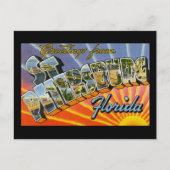 サンクトペテルブルク・フロリダからのご挨拶 ポストカード (正面)