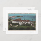 サンクトペテルブルク,フロリダ – ヨットの空中 ポストカード (正面/裏面)