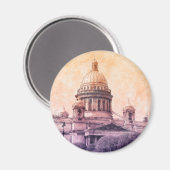 サンクトペテルブルク，ロシア マグネット (正面/裏面)