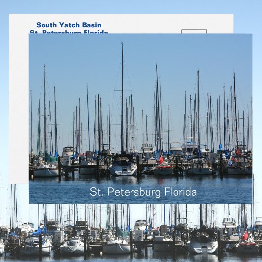 サンクトペテルブルクFLヤッチベースンフォト ポストカード