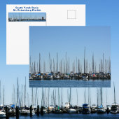 サンクトペテルブルクFL写真の列に帆船 ポストカード